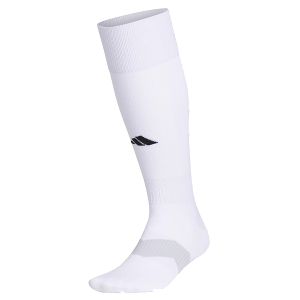adidas Metro 6 Soccer Sock (White) Soccer Wearhouse