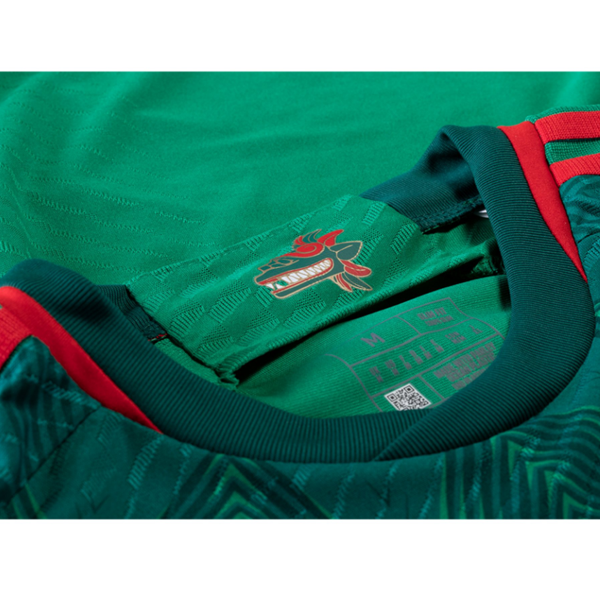 Adidas 2022-23 Mexico Graphic Hoodie - Green, S