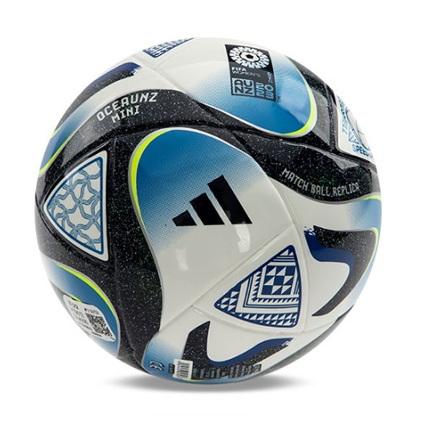 adidas Oceaunz Mini Ball (White/Collegiate Navy)