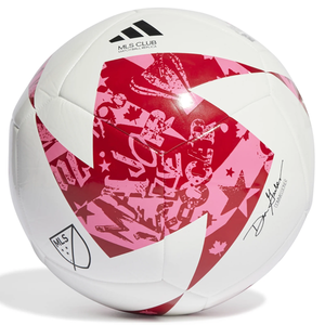 adidas MLS Club Ball 22/23 (White/Red/Solar Pink)