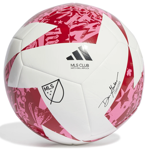adidas MLS Club Ball 22/23 (White/Red/Solar Pink)