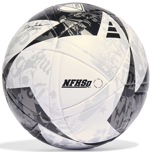 adidas MLS League Top Ball 22/23 (White/Black/Iron Metallic)