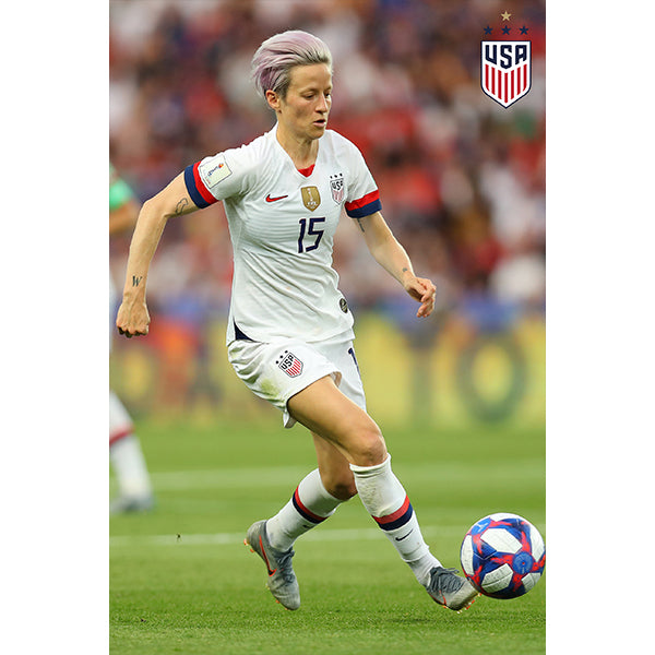 USA Megan Rapinoe Poster | Soccer Wearhouse
