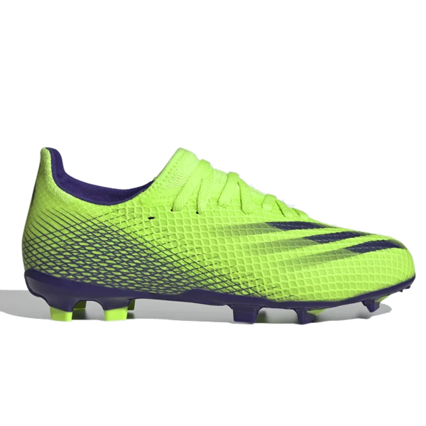 adidas X Ghosted .3 FG (Signal Green/Energy Ink) - Soccer Wearhouse
