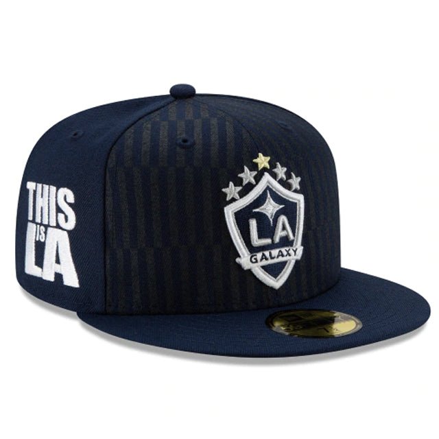 New Era LA Galaxy 9Fifty Snapback 5 MLS CUP STAR HAT (Navy) | SoccerWearhouse