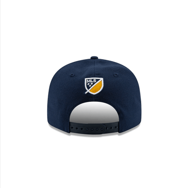 New Era LA Galaxy 9Fifty Snapback Hat (Navy) | SoccerWearhouse