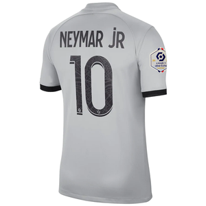 Black neymar top psg jersey