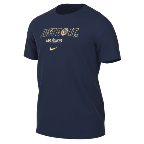 Nike Club America Just Do It T-Shirt (Midnight Navy) | SoccerWearhouse