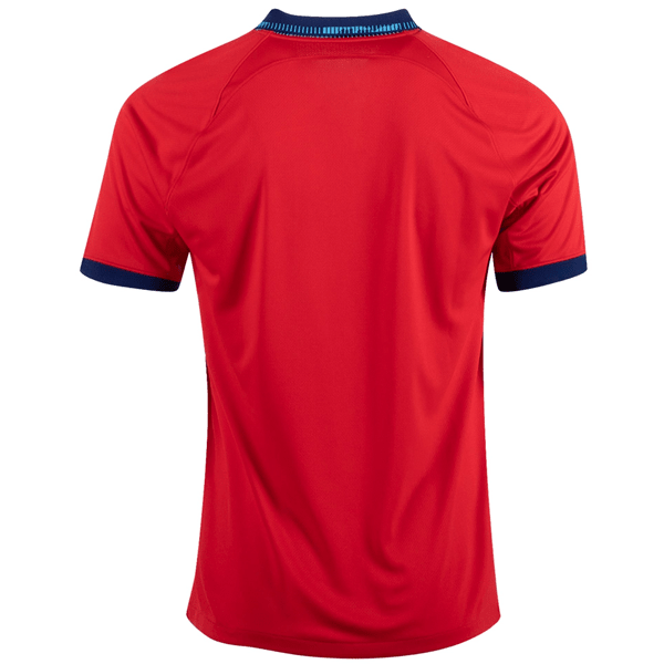 Nike England Away Jersey 22/23 (Challenge Red/Blue Void) | SoccerWearhouse