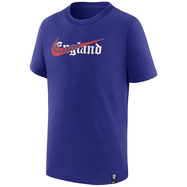 Nike England Swoosh T-Shirt (Light Concord) | SoccerWearhouse