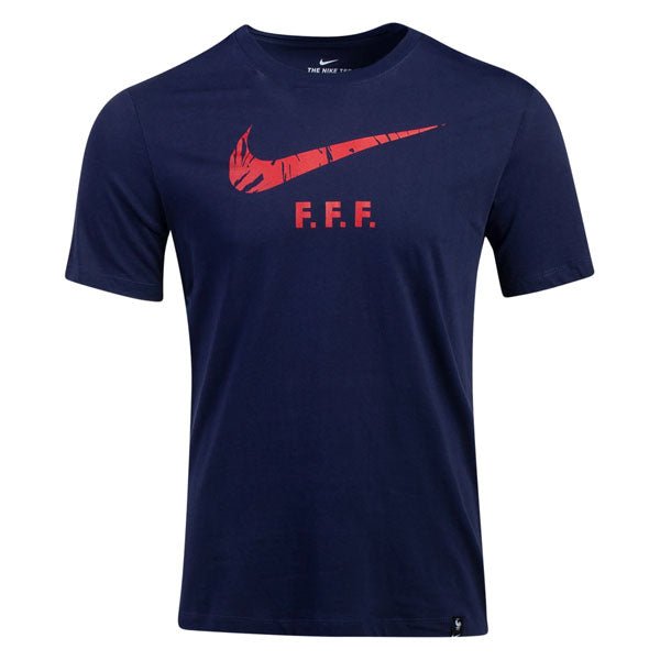 Nike France Ground T-Shirt 2020 (Navy) | SoccerWearhouse