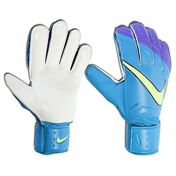 Nike Goalkeeper Match Glove (Blue/Purple) | SoccerWearhouse