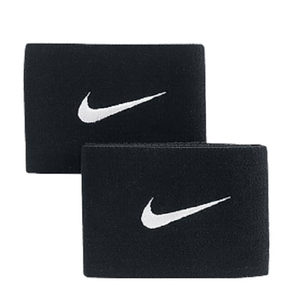 Correa para espinilleras Nike Guard Stay (negro)