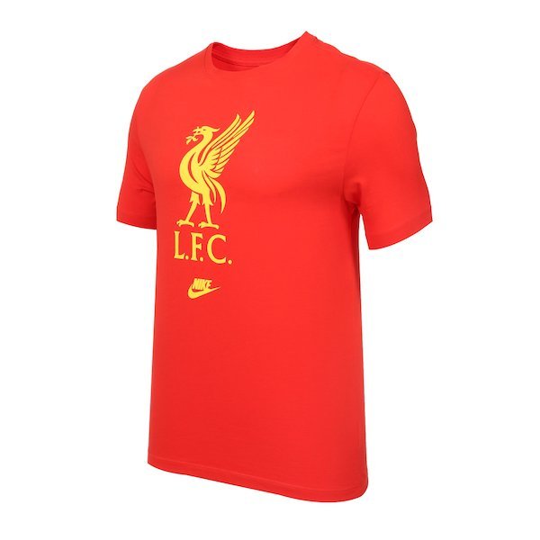 Nike Liverpool Swoosh T-Shirt (Red/Yellow) | SoccerWearhouse