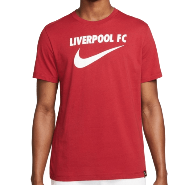 Nike Liverpool Swoosh T-Shirt (Tough Red) | SoccerWearhouse