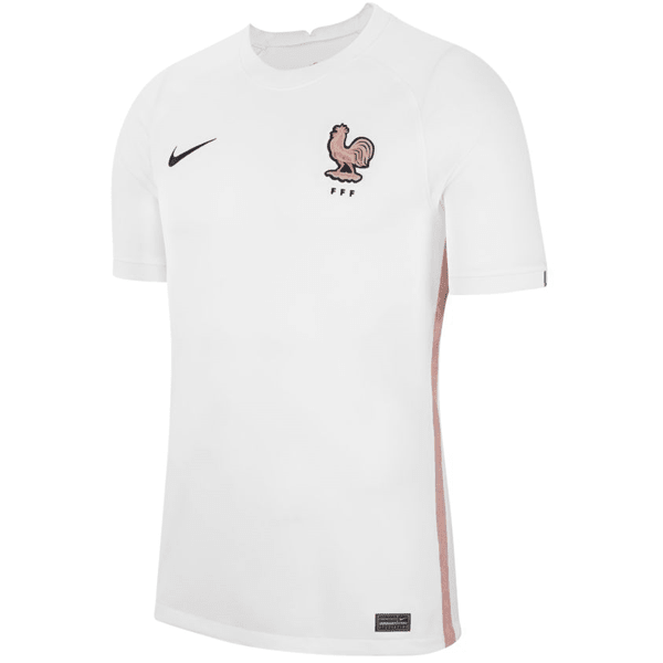 Nike Mens France Away Jersey - Womens UEFA Euro 2022 (White/Blackened Blue) | SoccerWearhouse