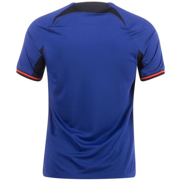 Nike Netherlands Away Jersey 22/23 (Deep Royal/Habanero Red) | SoccerWearhouse