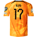 Camiseta Nike Holanda Home Match Authentic 22/23 (Naranja láser/Negro)