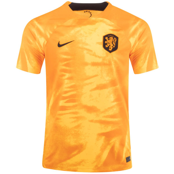 Nike Netherlands Home Jersey 22/23 (Laser Orange/Black) | SoccerWearhouse