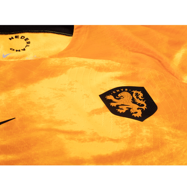 Nike Netherlands Home Match Authentic Jersey 22/23 (Laser Orange/Black) | SoccerWearhouse