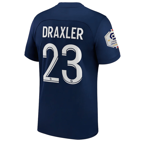 Nike Paris Saint-Germain Julian Draxler Home Jersey w/ Ligue 1 Champion Patch 22/23 (Midnight Navy/White) | SoccerWearhouse