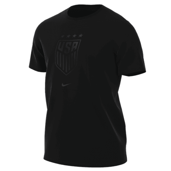 Nike United States 4 Star T-Shirt (Black) | SoccerWearhouse