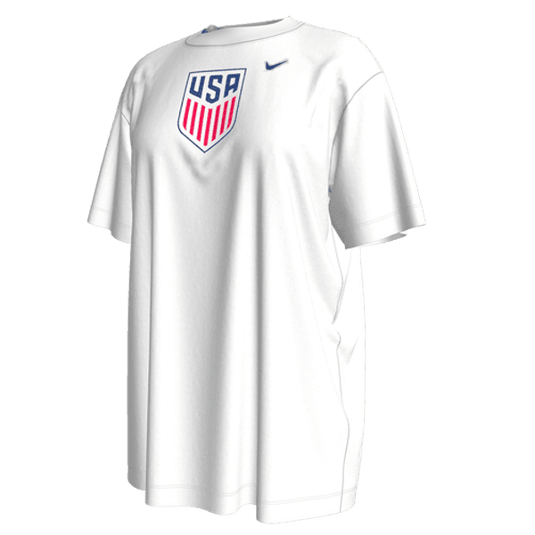 Nike United States Womens Core T-Shirt (White) | SoccerWearhouse