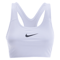 Sujetador deportivo Nike Pro Classic Swoosh para mujer (blanco)