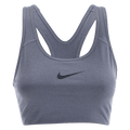 Sujetador deportivo Nike Pro Classic Swoosh para mujer (gris jaspeado)