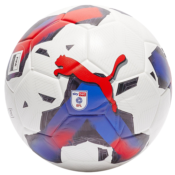 Puma EFL Sky Bet Orbita 3 Ball White Soccer Wearhouse