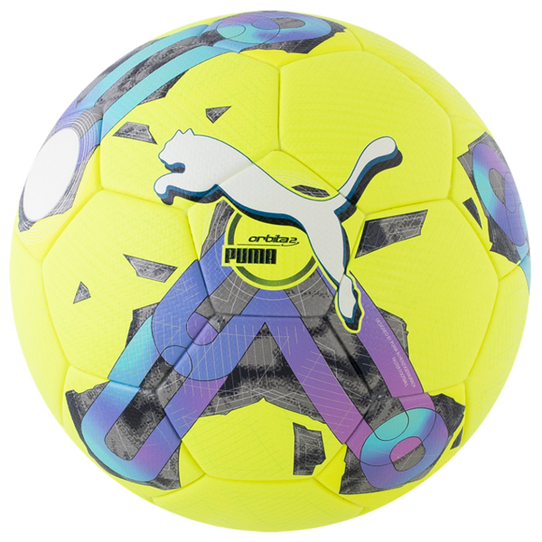 Balón mini fútbol Puma Orbita LaLiga 1 23-24 blanco multicolor