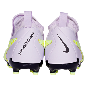 Nike Jr. Phantom GX Academy DF FG/MG Soccer Cleats (Barely Volt/Gridiron)