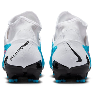 Nike Phantom GX PRO DF FG Soccer Cleats (Baltic Blue/Pink Blast)