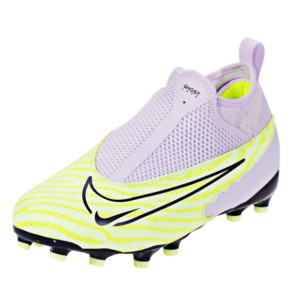 Nike Jr. Phantom GX Academy DF FG/MG Soccer Cleats (Barely Volt/Gridir ...