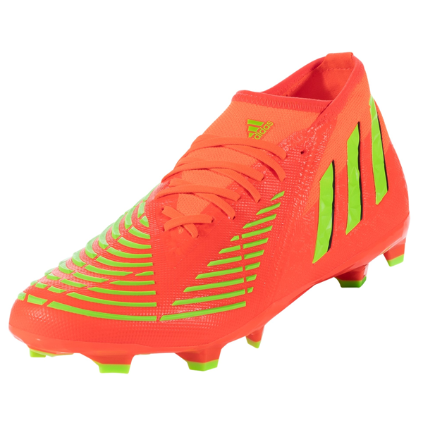 adidas Predator Edge.2 Firm Ground Soccer Cleats Solar Red Team