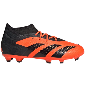 adidas Jr. Predator Accuracy.1 FG Soccer Cleats (Solar Orange/Black)