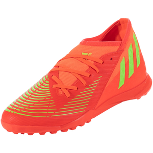 adidas Jr. Predator Edge.3 Turf Soccer Shoes (Solar Red/Solar Green)