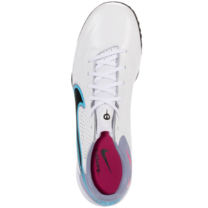 Nike React Legend 9 Pro Turf Soccer Shoes (White/Black-Baltic Blue)