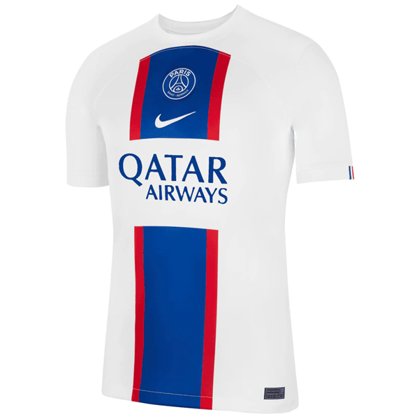 Nike Paris Saint Germain Third Jersey 22 23 White Old Royal