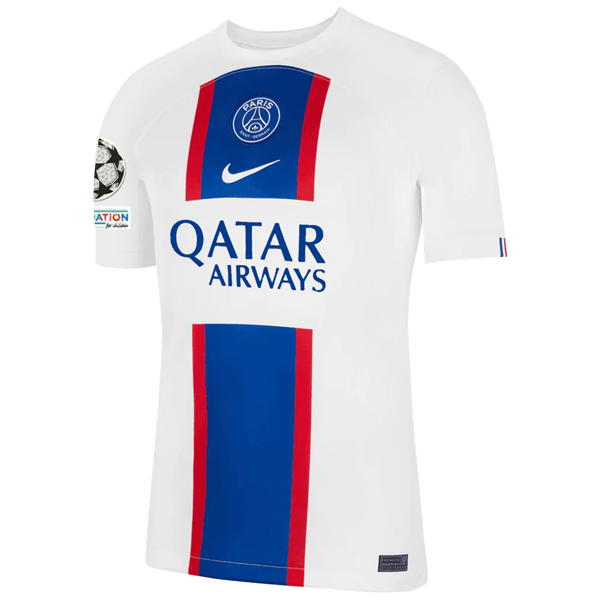 Nike Paris Saint Germain Third Jersey w Champion League Patches 22 23 Soccer Wearhouse