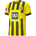 Puma BVB Dortmund Home Jersey w/ Bundesliga Patch 22/23 (Amarillo cibernético/Negro)