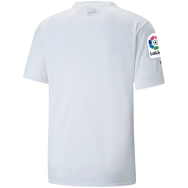 Puma Men's Valencia Home Jersey w/ La Liga Patch 22/23 (Puma White) | SoccerWearhouse