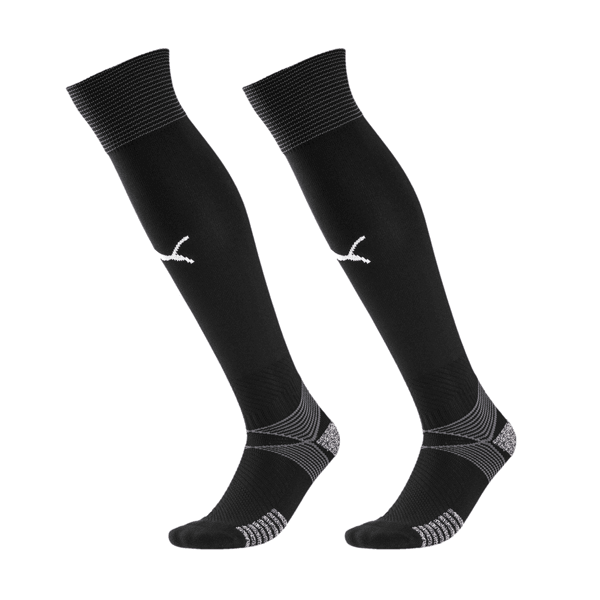 Puma Team Liga Socks (Black) | SoccerWearhouse