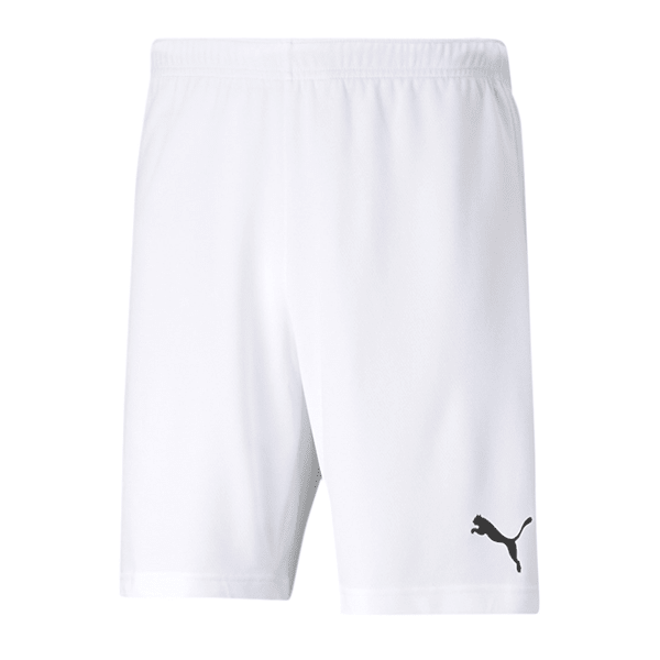 Puma Team Rise Short (White) | SoccerWearhouse