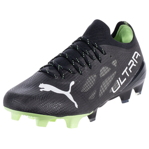 Puma Ultra 1.4 FG/AG Soccer Cleats (Black/Fizzy Light)