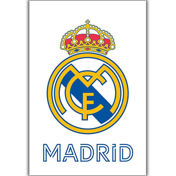 Real Madrid Crest Poster | SoccerWearhouse