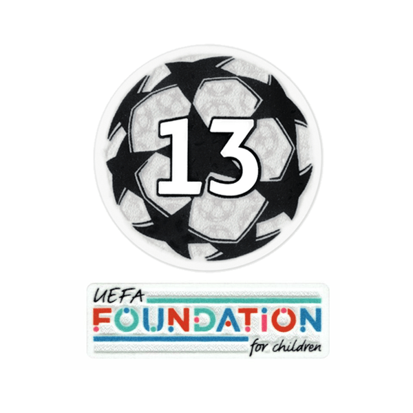 Real Madrid UEFA Champions League Patch Set 21/22 | SoccerWearhouse