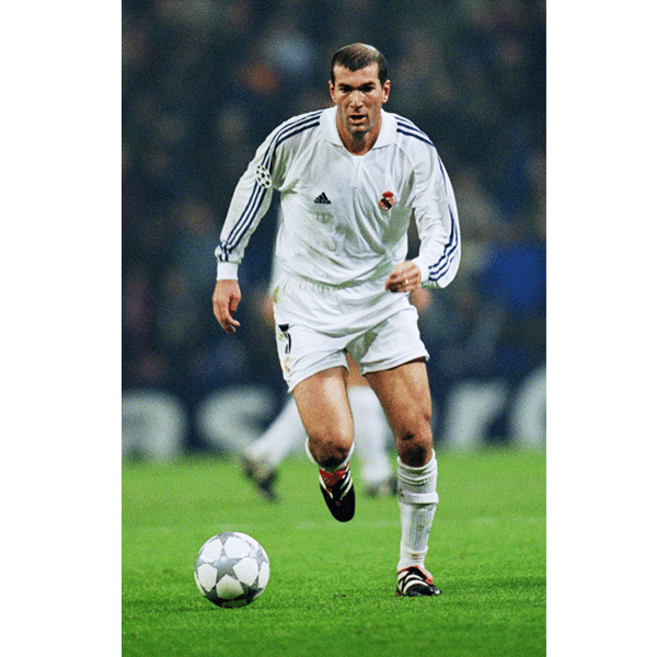 Real Madrid Zinedine Zidane Poster | SoccerWearhouse