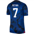 Nike Estados Unidos Gio Reyna Authentic Match Away Jersey 22/23 (Azul brillante/Blanco) 