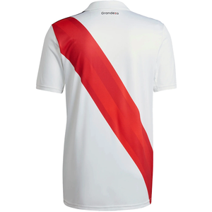Back of Adidas River Plate Home Soccer Jersey